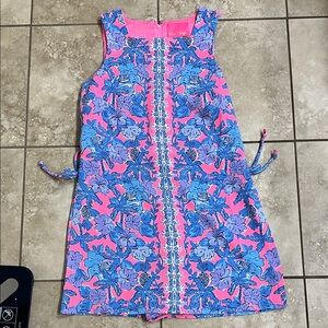 Lilly Pulitzer Pink and Purple Floral Romper
